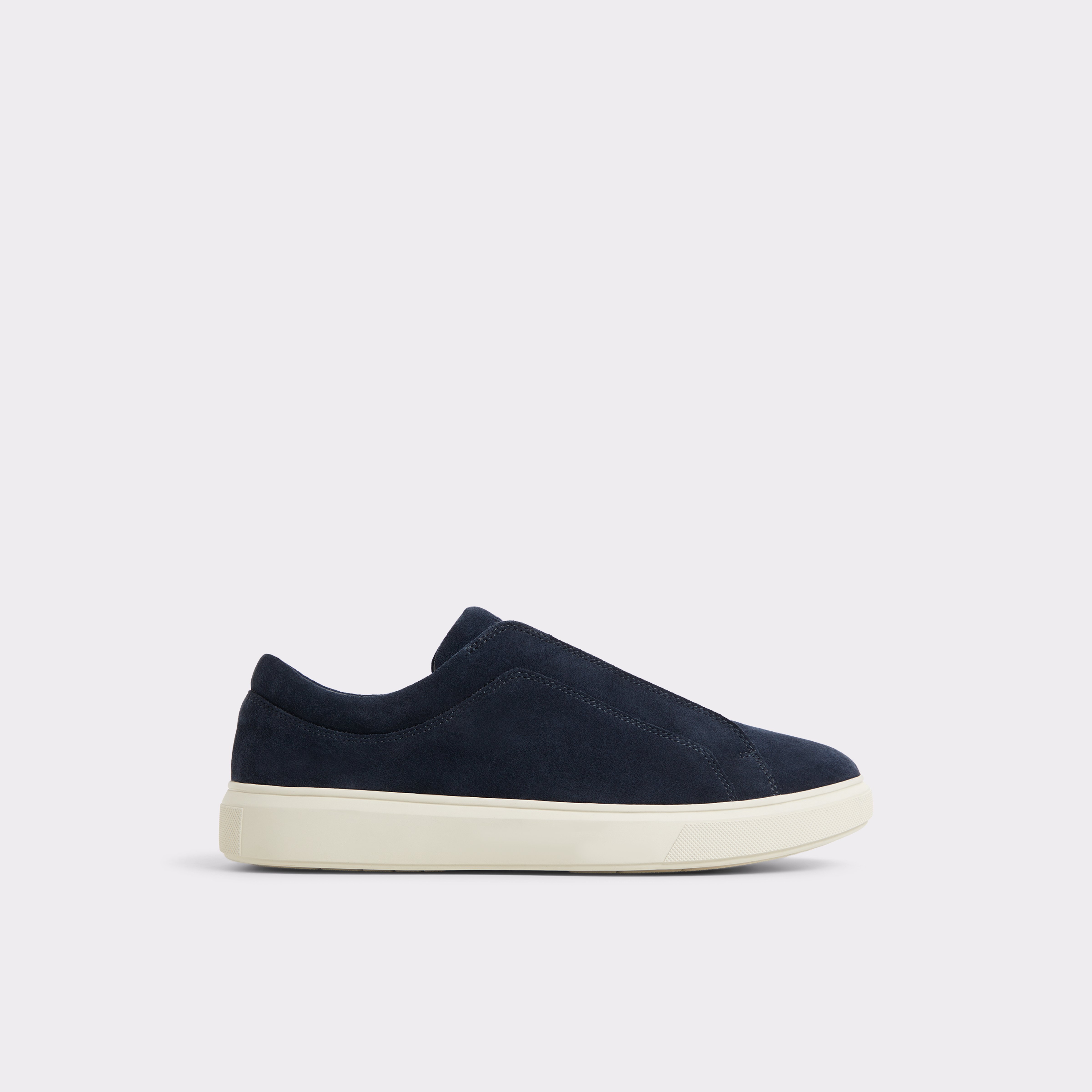 Blue Suede Slip-On Sneaker | Abbott - SOLZ5409