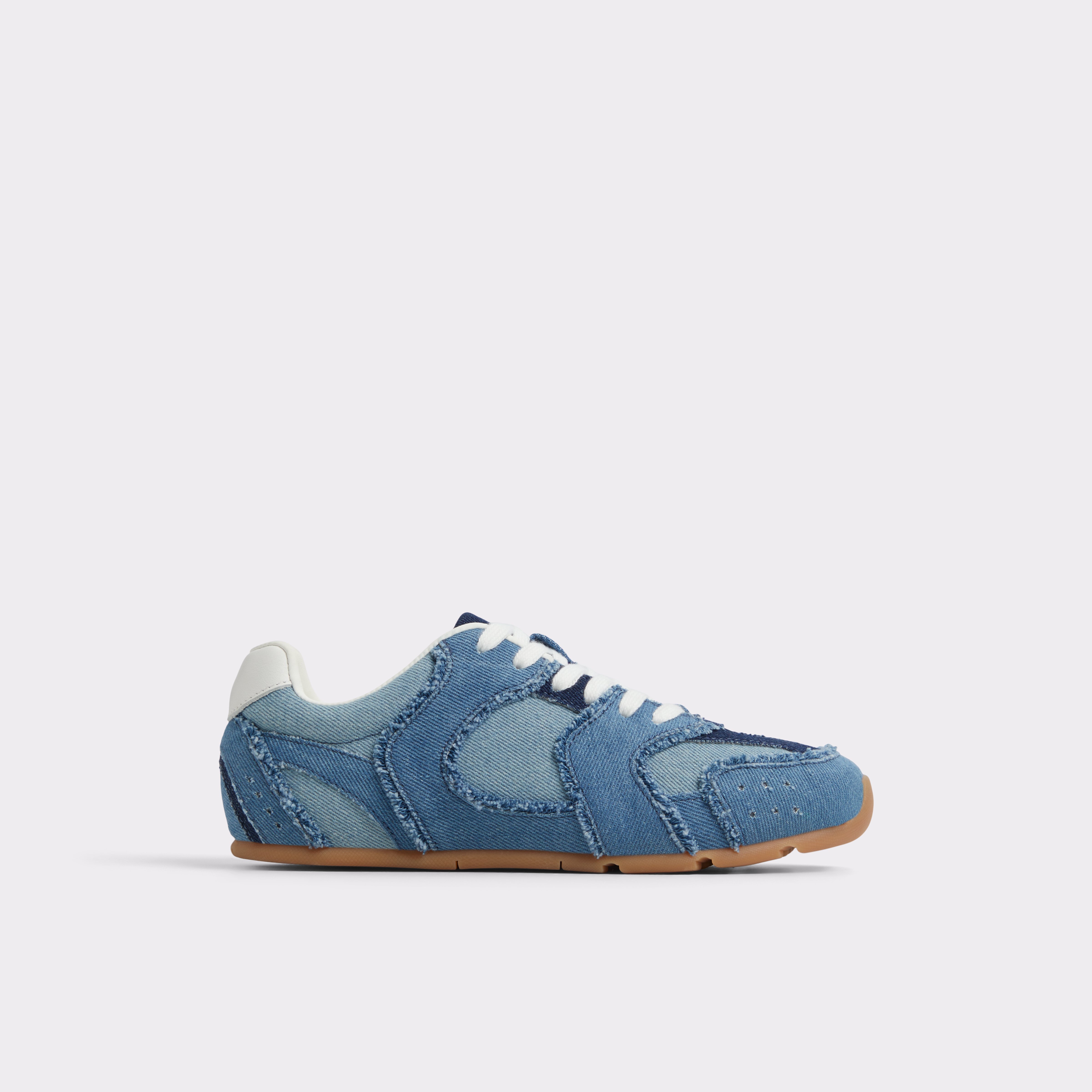 Denim Jogger Sole Low-Cut Sneaker | Adrelia - SOLZ9706
